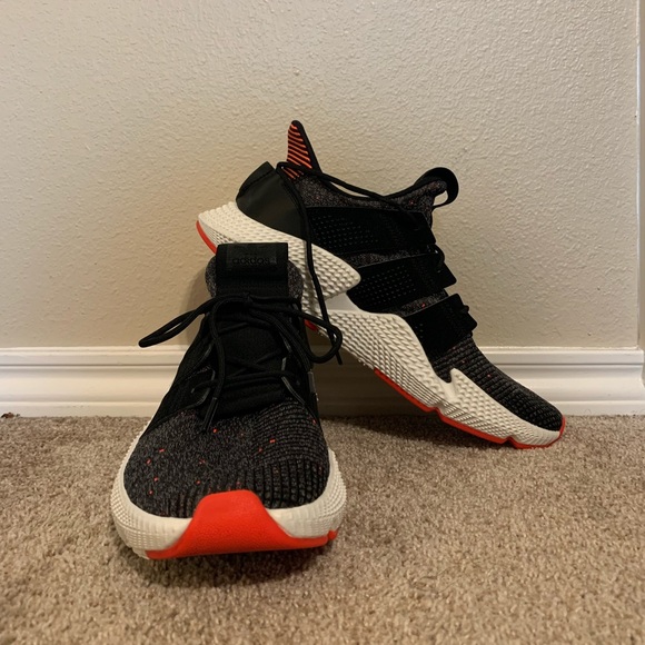 The Adidas Prophere Core Black Solar Red - Picture 7 of 7